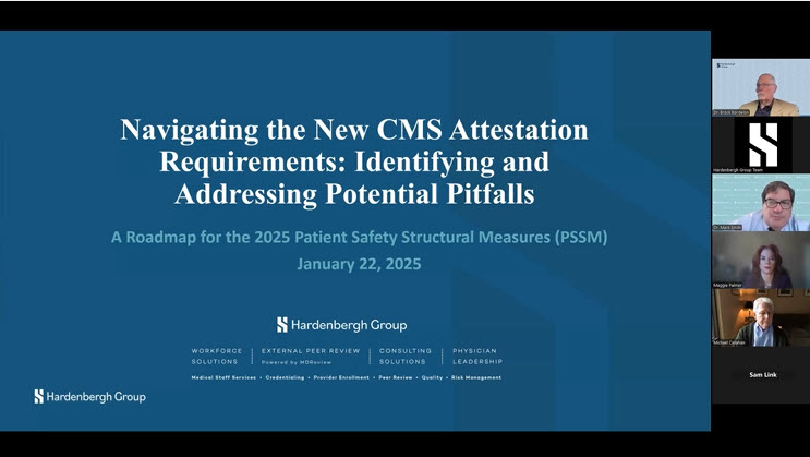 Navigating the New CMS Attestation Requirements: On Demand Webinar Offer